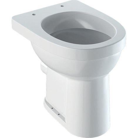 Geberit 300 Comfort cuvette WC-93 surélevée +6cm à fond plat 35.5x47cm PK blanc