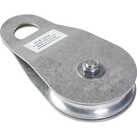 Windenrolle mit schwenkbaren Seiten aus Edelstahl - PCA1274