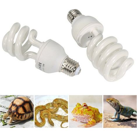 Lampe Fluorescente Uvb 10.0 Lampe Solaire Habitat Reptiles Extremement Lumineuse (1/5)