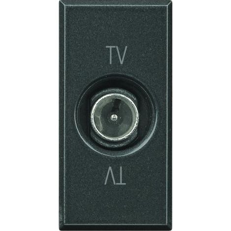 BTICINO Presa Passante Tv Axolute Antracite