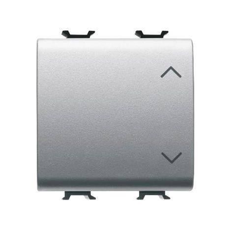 COMMUTATEUR 2M 1P 10AX HAUT-BAS TITANE GEWISS GW14123