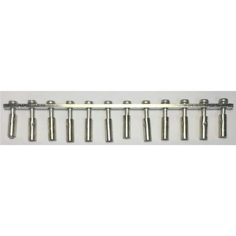 Legrand 039415 Connection bar 35mm2 pre-assembled bare 12 Viking 3 screw terminal blocks - pitch 15 mm