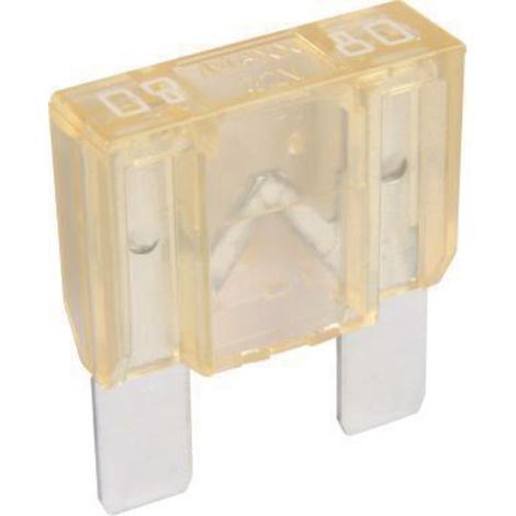 Fusibile maxi a spina piatta 32V 1x80A 29,7x33,9mm naturale