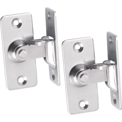 de 2 verrous de porte en acier inoxydable loquets de s curit (1/5)