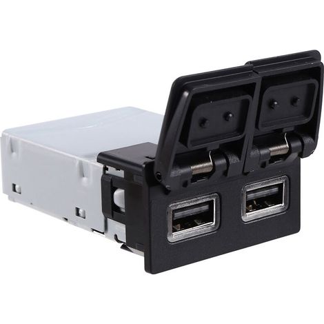 45W Dual-USB Autoladegerät QC3.0 Schnellladung Modell 85532-0R140 für Senagria USB + USB (1/5)
