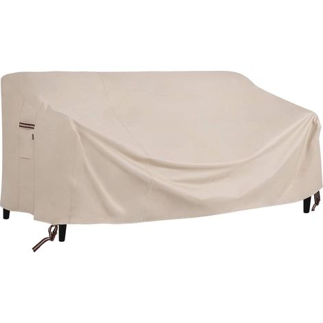 Housse de chaise Papasan 211D Tissu Oxford Protège-meubles d'extérieur robuste avec cordon de serrage pour chaises en osier de patio en forme (1/4)