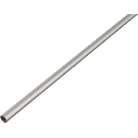 GAH Alberts Rundrohr glatt, , Durchmesser 8mm L1000mm, S1mm Aluminium silberf. Elox.