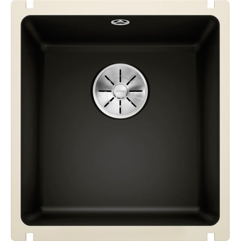 Blanco Subline 375 - Keramikspüle, 46x41 cm, InFino, schwarz 523732 (1/4)