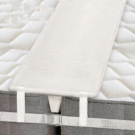 Pont de lit de 20 cm avec connecteur de matelas pour transformer des lits jumeaux en un lit king-size, avec sangle de fixation, pour chambre d'amis ou salon. (1/5)