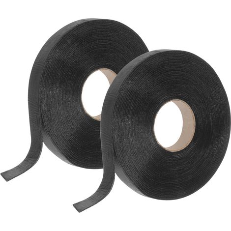Carte d'approvisionnement : 2 rouleaux de ruban adhésif pour fissures d'asphalte 10 m x 3 cm, mastic