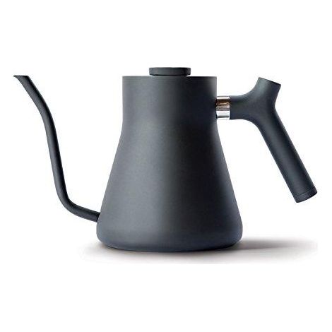 Hervidor Fellow Stagg negro 1 litro con termómetro