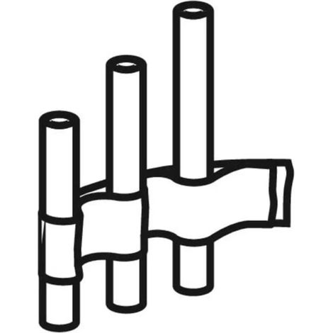 Geberit Set ugelli bianco, 241936001