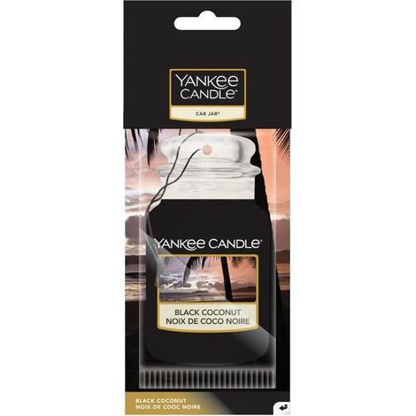 Yankee Candle Auto-Duftglas, einzeln, Duftrichtung Schwarz-Kokosnuss, 15 g