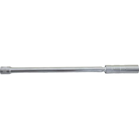 Dado para bujías de 14 mm, llave magnética para bujías de 3/8", dado magnético de doce puntas, llave universal para bujías (larga) (1/3)