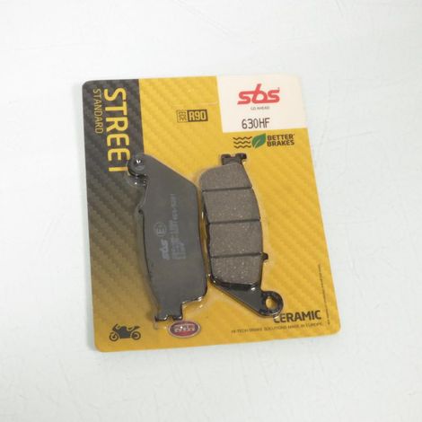 Bremsbelag SBS für Motorrad Daelim 125 Roadwin 2004 bis 2006 (1/3)