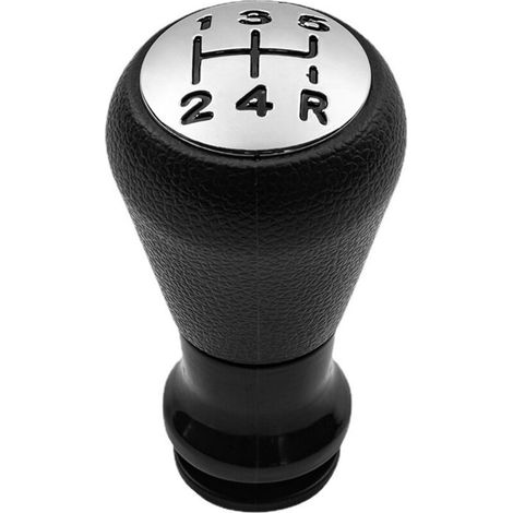 Pomello del cambio a 5 velocità applicabile a Peugeot 206 406 (1/4)