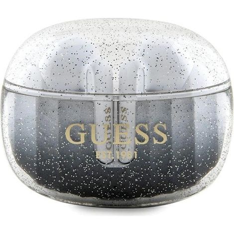 Guess Bluetooth-Kopfhörer gutwshdgkeektws + Dockingstation Schwarz/Schwarz Glitzer Farbverlauf (1/3)