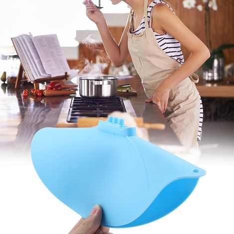 Couvercles en silicone pour autocuiseur vapeur, couvercles anti-débordement pour casseroles et poêles domestiques (1/5)