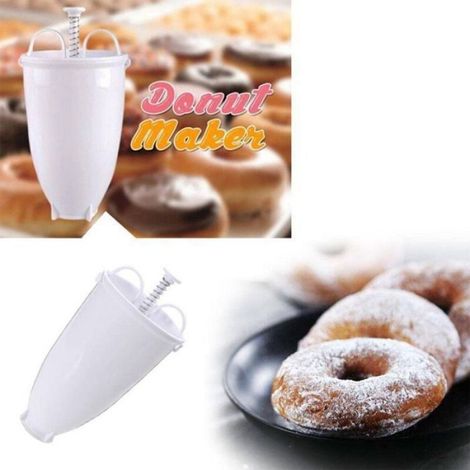 Machine à beignets, distributeur de pâte à crêpes, en plastique, outil de bricolage, cuisine, pâtisserie, outils de cuisson (1/4)