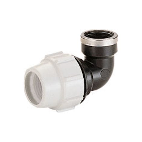 Plasson Elbow 25mm x 1/2" BSP Female Pipe Connector