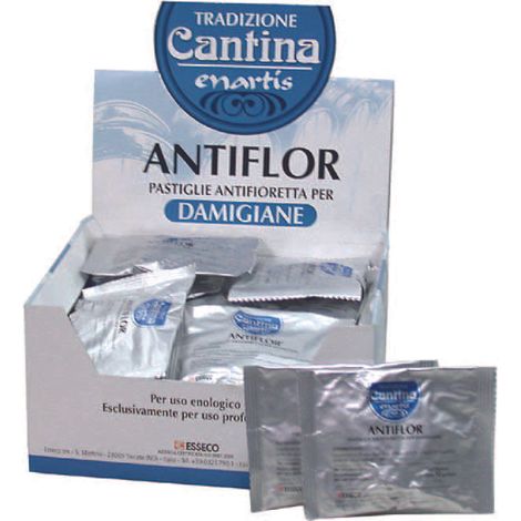 ANTIFLOR DAMIGIANE- - 40 buste contenenti ognuna 12 pastiglie da gr.1 - 1 confezione ESSECO
