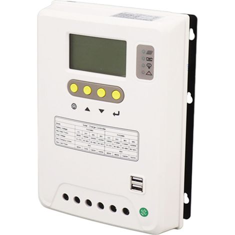 Régulateur de Charge PWM 80A pour Batteries Lithium 12V-48V avec Affichage LCD Intelligent