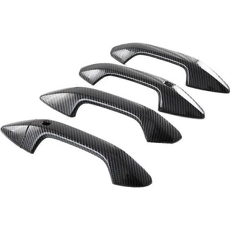 Autocollant de garniture de bol de poignée d'extracteur de porte extérieure de voiture, 8 pièces, pour Nq5 2021 – 2023 avec trou de clé intelligent L (1/4)