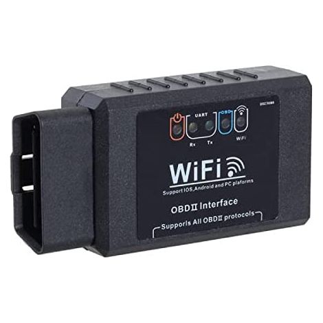 OBD2 AUTO LETTORE CODICI SCANSIONE PROBLEMI WIRELESS, COMPATIBILE CON ANDROID WINDOWS, LETTORE 3000 CODICI - DISCORAMA®