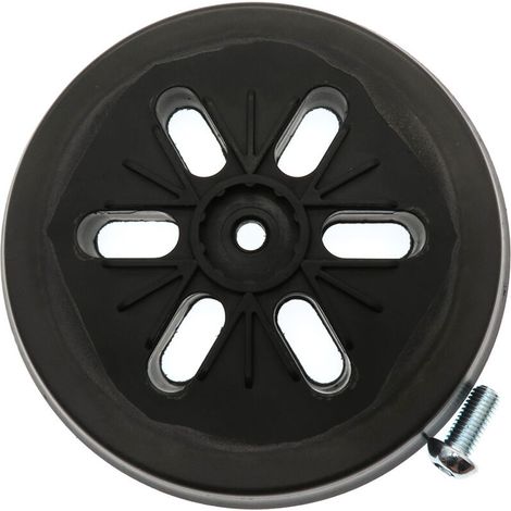 Disco abrasivo da 150 mm (6") a 6 fori per smerigliatrice orbitale elettrica (1/4)