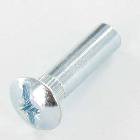 Ecrou Relieur POZI et fendu 8X31 M6X15 Acier zingué-1 pièce (1/2)