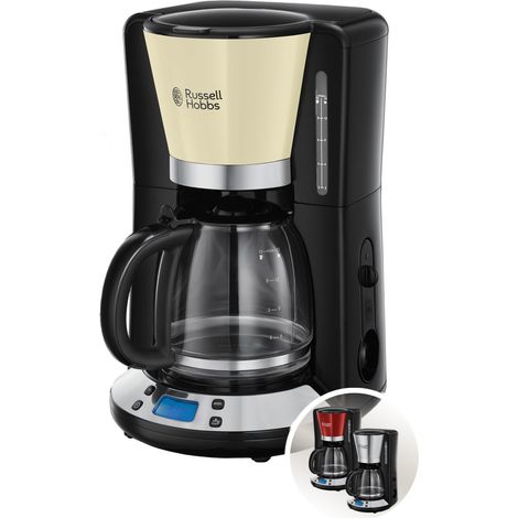 Cafetière filtre Programmable Technologie pour extraction arôme optimaux Crème max 10 tasses verseuse en verre 1,25L Maintien au chaud 1100W Machine à café 24033-56 (1/5)