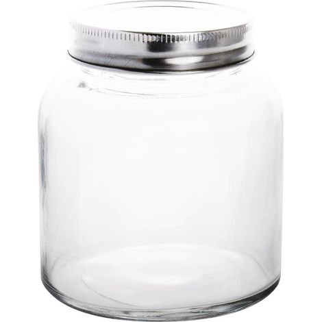 Bocal pour Conserves avec Couvercle à Visser 330 ml - Lot de 6 - Vogue (1/5)