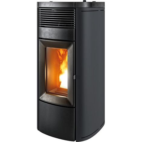 MCZ Musa Air M3 Pelletofen 10 kW Pellet Ofen Pellets Holzpellets Kamin Metall Schwarz (1/5)