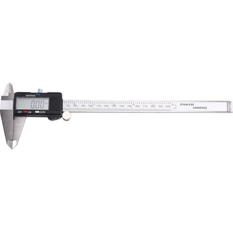 Cadré D'Étrier Numérique Électronique de 200 mm Micromètre à Étrier Vernier Micromètre Mesurer L'Outil Numérique Règle (1/5)