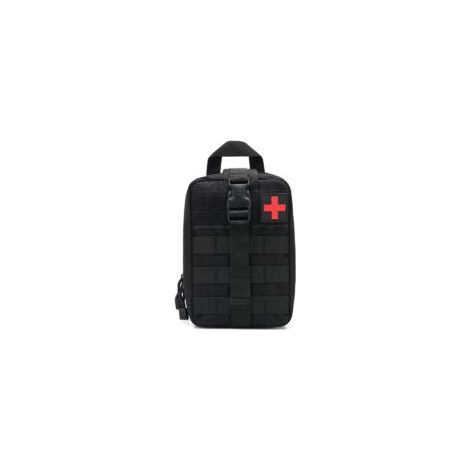 Trousse de secours médicale tactique imperméable – Sac de poche IFAK 25x15x11cm – Sangles durables et poches élastiques (1/5)