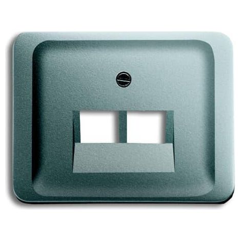 Enjo Double Rj45 Alpha Titane 2CKA001710A3347 ABB 580960