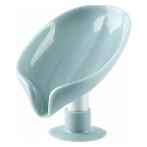 2 pièces porte-savon porte-savon vidange gratuit poinçonnage maison toilette salle de bain Vertical créatif ventouse mur porte-savon vert menthe (1/5)