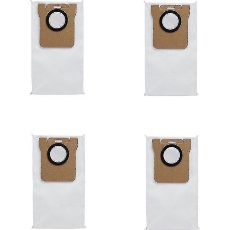 Lot de 4 sacs à poussière compatibles avec l'aspirateur balai Xiaomi Mijia Stytj05zhm (1/5)