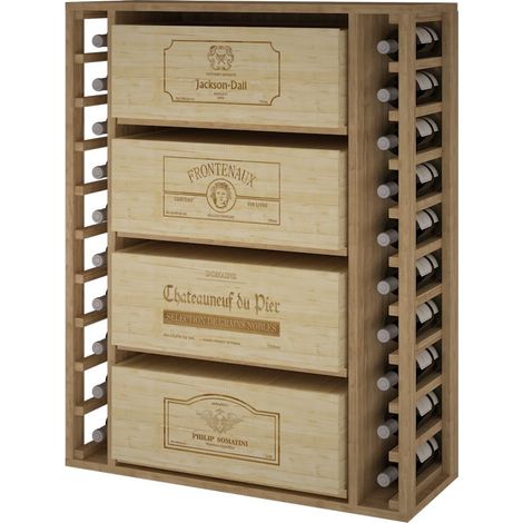 Godello 68 botellas 4 cajas de madera de roble (1/3)