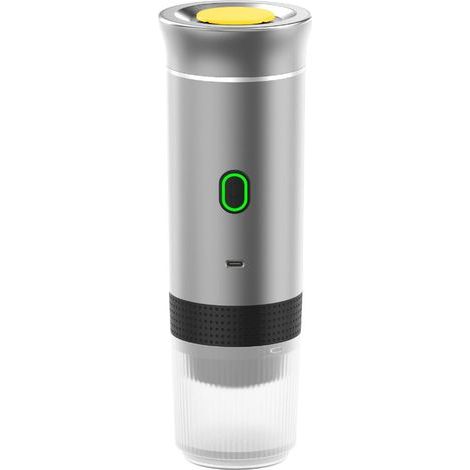 Machine à café expresso électrique portable sans fil auto-chauffante - Machine à café expresso de voyage 60 ml pour café moulu Nespresso capsule camping voiture camping-car randonnée bureau (1/5)