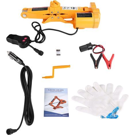 Automatic electric car jack, 2 tons, 12V DC, garage and emergency equipment (1/5)