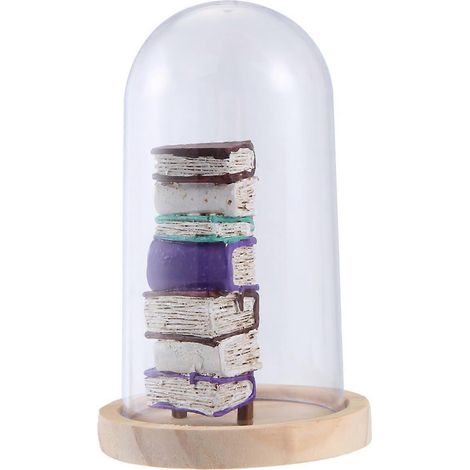 Miniaturbibliothek-Dekor, Miniatur-Bücherleiter-Ornamente B--