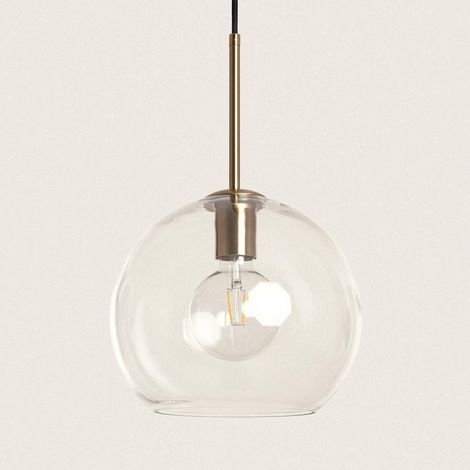 Lampada a Sospensione Vetro Ona Trasparente