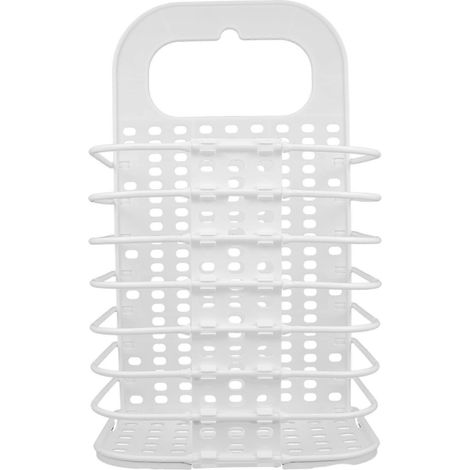 Panier à linge suspendu, panier à linge pliable compatible avec rangement (1/5)