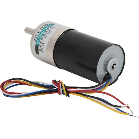 Moteur sans balais avec régulateur de vitesse à support, 24 V, pour machine-outil CNC XD-37GB365010 tr/min (1/5)