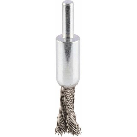 Brosse pinceau PRO Stainless Steel heavy Bosch 10 x 0,35 mm tige droite - 2608622128 (1/5)