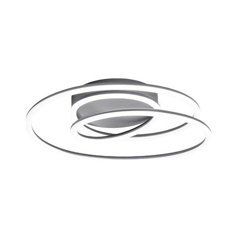 Plafoniera Moderna Spira Metallo Grigio Led 63W Dimmerabile Ip20 (1/4)