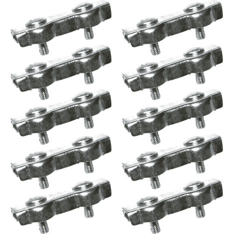 Electra Seilverbinder, 10er Set - Verbindung für Elektroseile bis 6mm