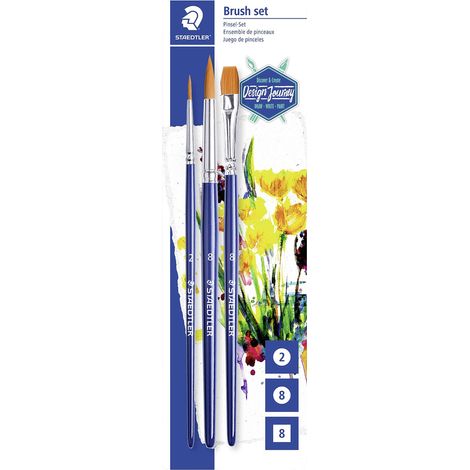 Pinsel-Set D.J. Blisterkarte (1/4)