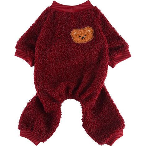 Pull Pour Chien Et Chat - Tricot Torsadé En Acrylique Doux - Vêtement Hiver Pour Petit Animal - Lot De 1